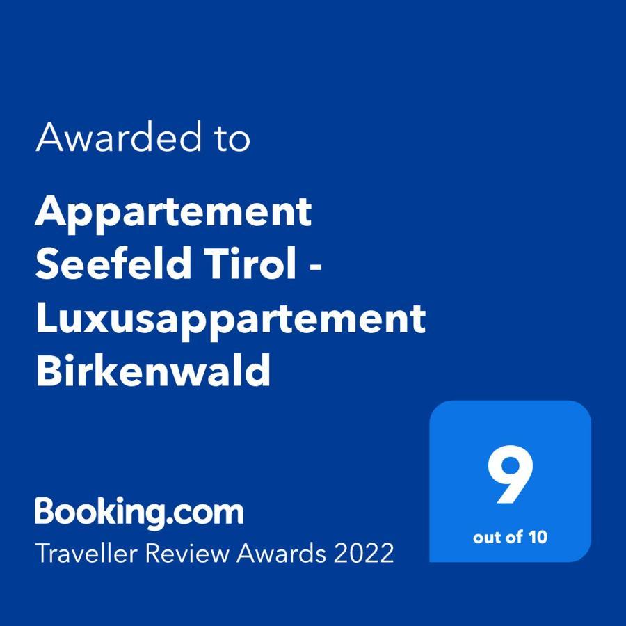 Appartement Seefeld Tirol - Luxusappartement Birkenwald Seefeld in Tirol Eksteriør bilde